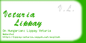 veturia lippay business card